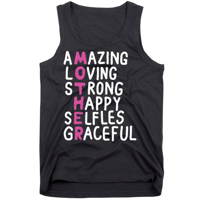 Mother Amazing Loving Strong Tank Top