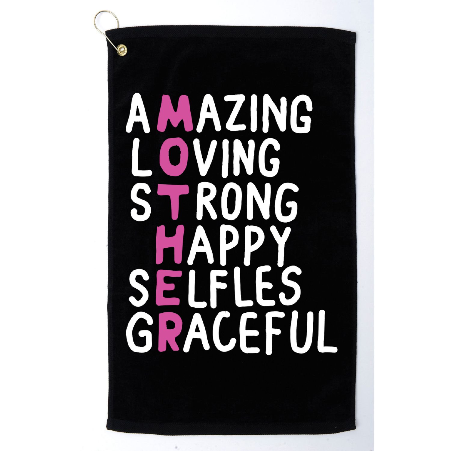 Mother Amazing Loving Strong Golf Towel