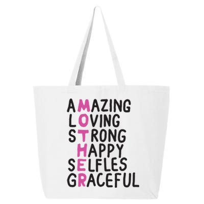 Mother Amazing Loving Strong 25L Jumbo Tote