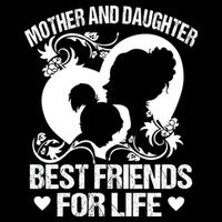 Mother And Daughter Best Friends For Life Hoodie