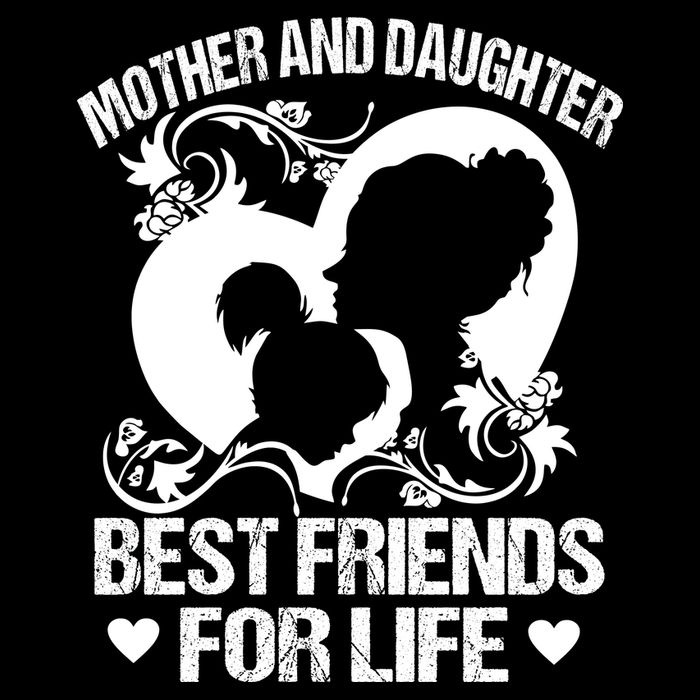 Mother And Daughter Best Friends For Life Hoodie