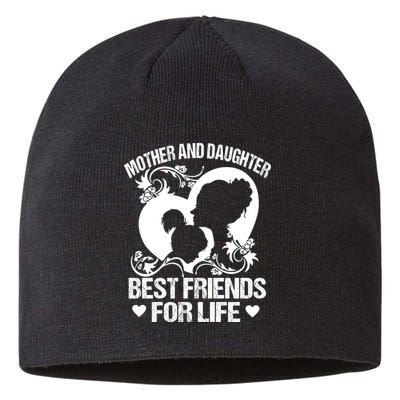 Mother And Daughter Best Friends For Life Sustainable Beanie