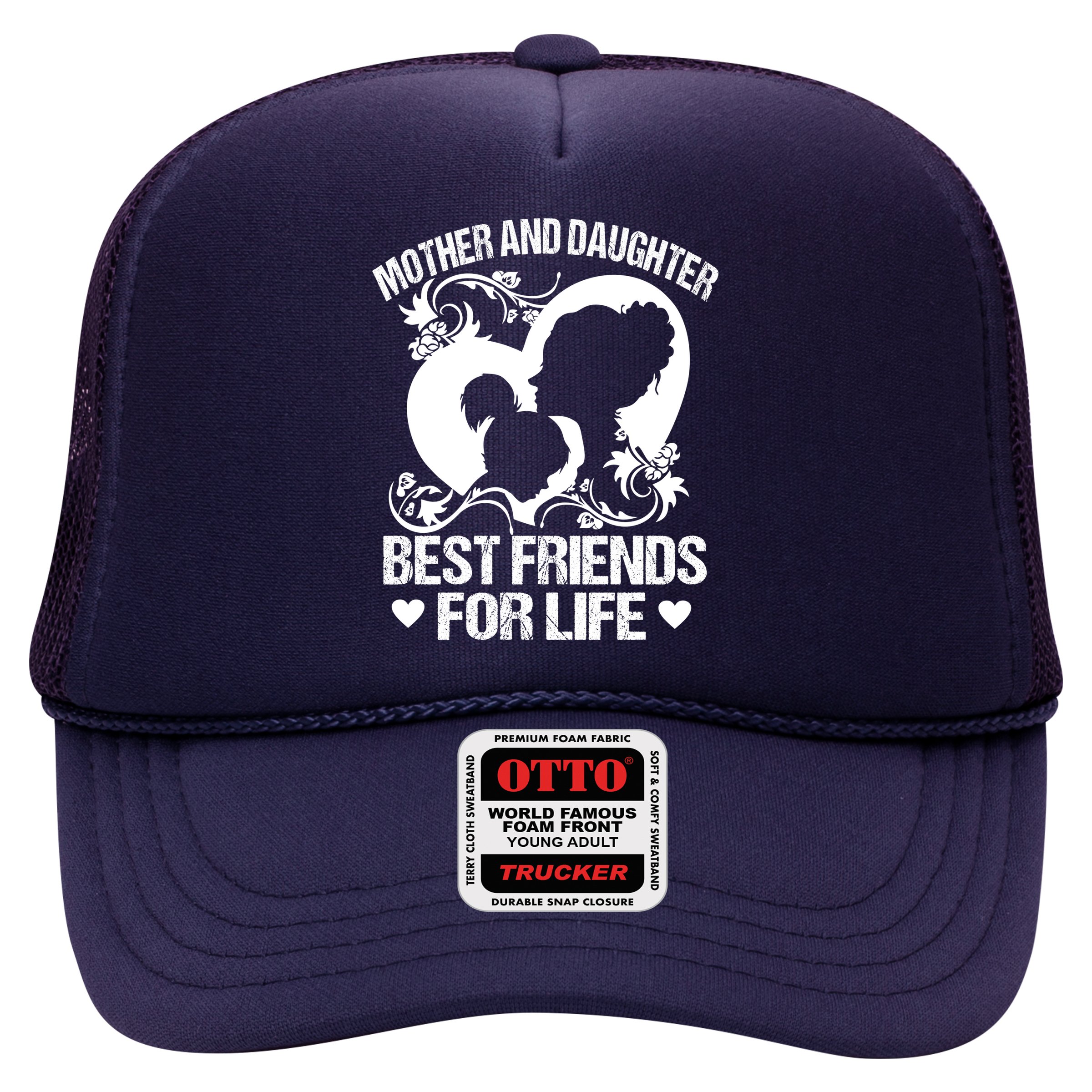 Mother And Daughter Best Friends For Life Hat