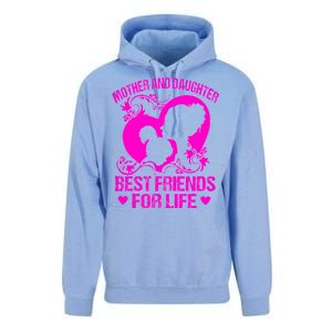 Mother And Daughter Best Friends For Life Unisex Surf Hoodie