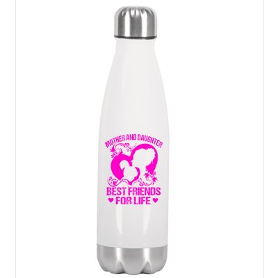 Mother And Daughter Best Friends For Life Stainless Steel Insulated Water Bottle