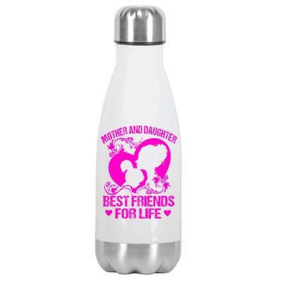 Mother And Daughter Best Friends For Life Stainless Steel Insulated Water Bottle