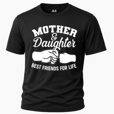 Mother and Daughter Best Friends For Life Fist Bump Performance Shirt