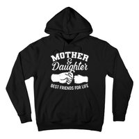 Mother and Daughter Best Friends For Life Fist Bump Hoodie