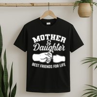 Mother and Daughter Best Friends For Life Fist Bump T-Shirt
