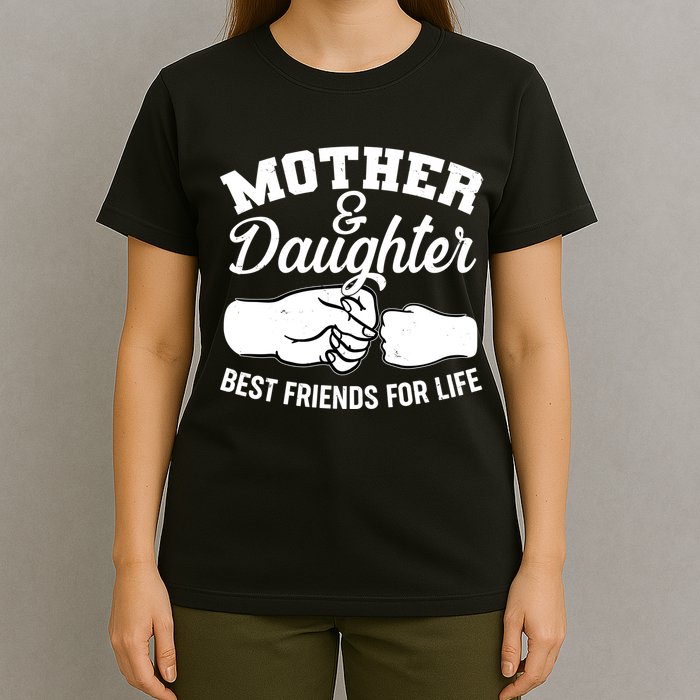 Mother and Daughter Best Friends For Life Fist Bump T-Shirt
