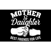 Mother and Daughter Best Friends For Life Fist Bump Bumper Sticker