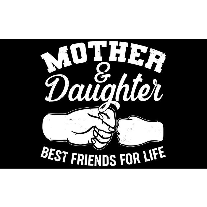 Mother and Daughter Best Friends For Life Fist Bump Bumper Sticker