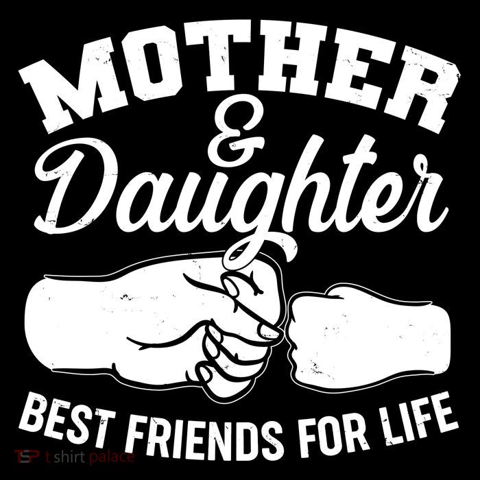 Mother and Daughter Best Friends For Life Fist Bump Flatbill Hat