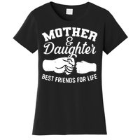 Mother and Daughter Best Friends For Life Fist Bump Women's T-Shirt