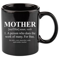 Mother Definition Mother's Day 11oz C Handle Ceramic Mug