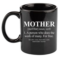Mother Definition Mother's Day 11oz C Handle Ceramic Mug