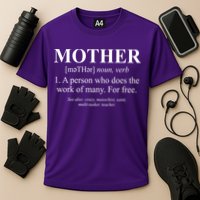 Mother Definition Mother's Day Cooling Performance Crew T-Shirt