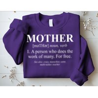 Mother Definition Mother's Day Sweatshirt