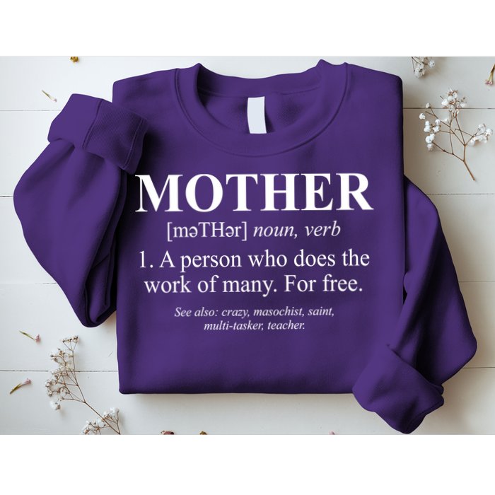 Mother Definition Mother's Day Sweatshirt