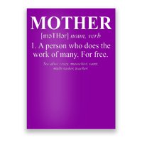 Mother Definition Mother's Day Poster