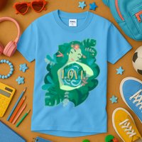 Mother Earth Hugging Earth Love Earth Day Kids T-Shirt