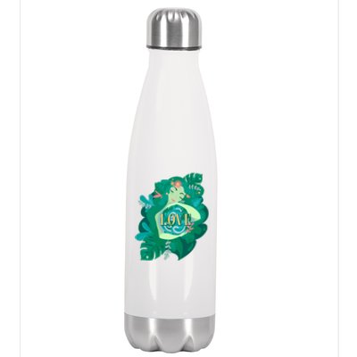 Mother Earth Hugging Earth Love Earth Day Stainless Steel Insulated Water Bottle