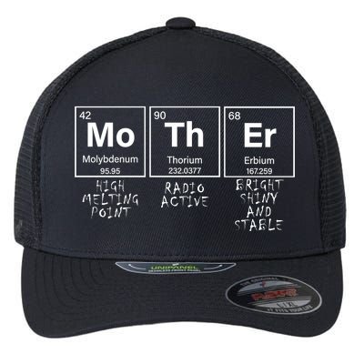 MoThEr Elements Funny Gift For Moms Flexfit Unipanel Trucker Cap