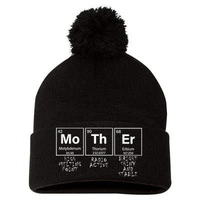 MoThEr Elements Funny Gift For Moms Pom Pom 12in Knit Beanie