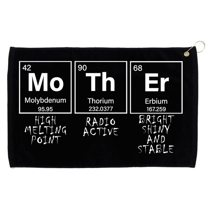 MoThEr Elements Funny Gift For Moms Grommeted Golf Towel