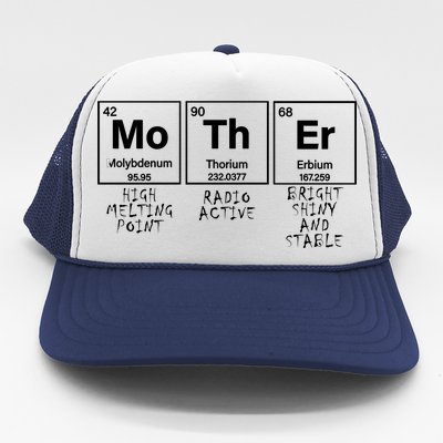 MoThEr Elements Funny Gift For Moms Trucker Hat