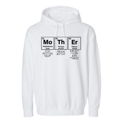 MoThEr Elements Funny Gift For Moms Garment-Dyed Fleece Hoodie