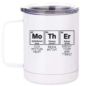 MoThEr Elements Funny Gift For Moms 12 oz Stainless Steel Tumbler Cup