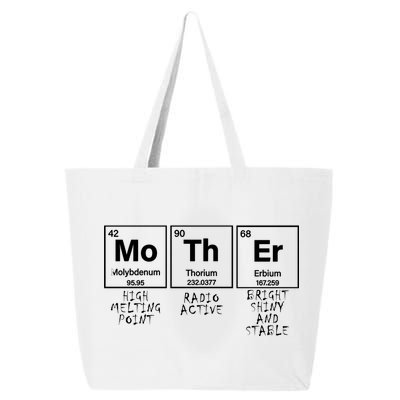 MoThEr Elements Funny Gift For Moms 25L Jumbo Tote