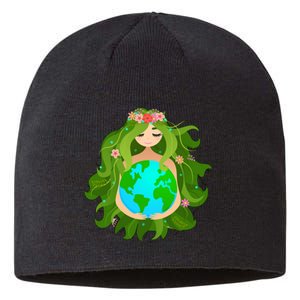 Mother Gaia Earth World Cute Sustainable Beanie