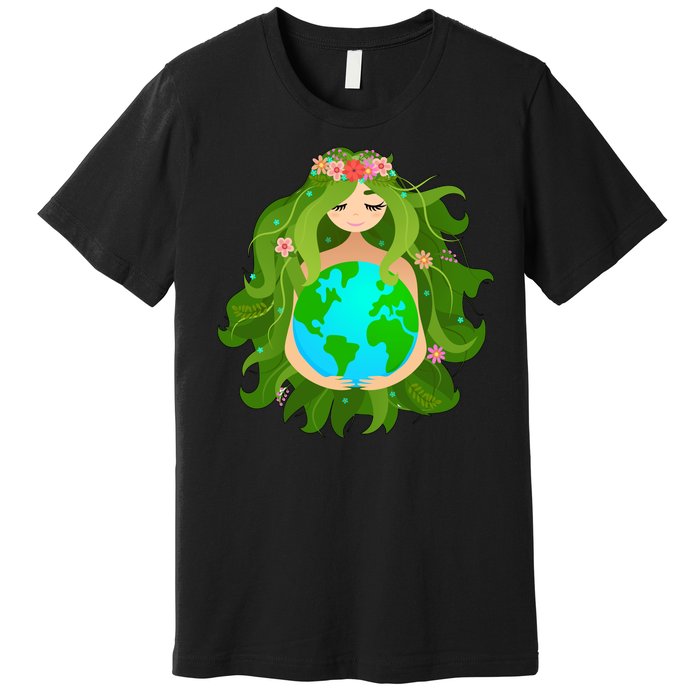 Mother Gaia Earth World Cute Premium T-Shirt