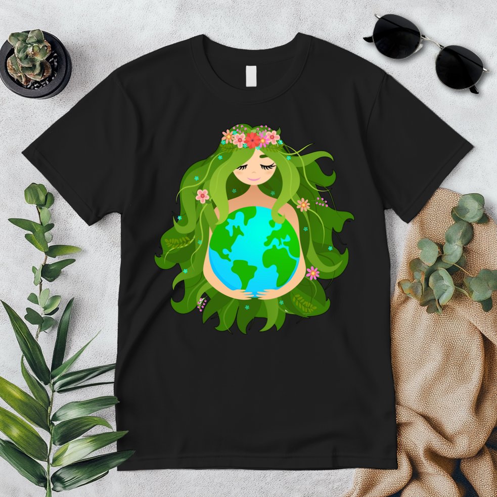 Mother Gaia Earth World Cute Premium T-Shirt
