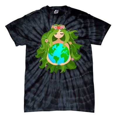 Mother Gaia Earth World Cute Tie-Dye T-Shirt