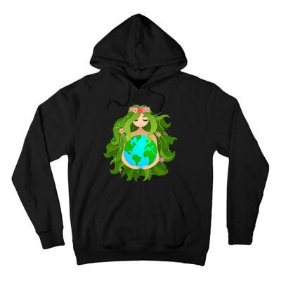 Mother Gaia Earth World Cute Tall Hoodie