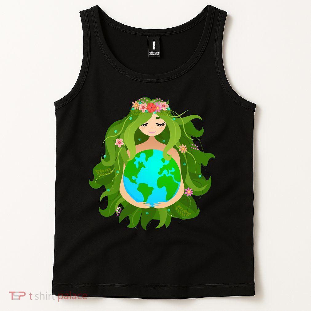 Mother Gaia Earth World Cute Tank Top