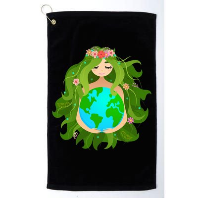 Mother Gaia Earth World Cute Golf Towel