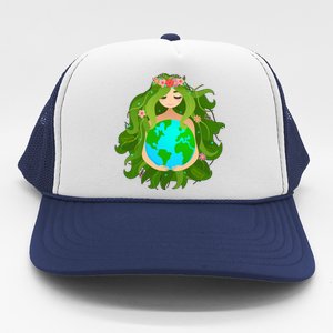 Mother Gaia Earth World Cute Trucker Hat