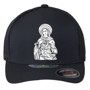 Mother Mary Flexfit Unipanel Trucker Cap