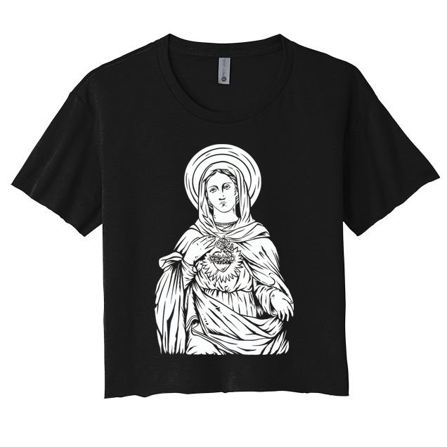 Mother Mary Crop Top