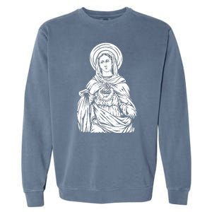 Mother Mary Garment-Dyed Sweatshirt