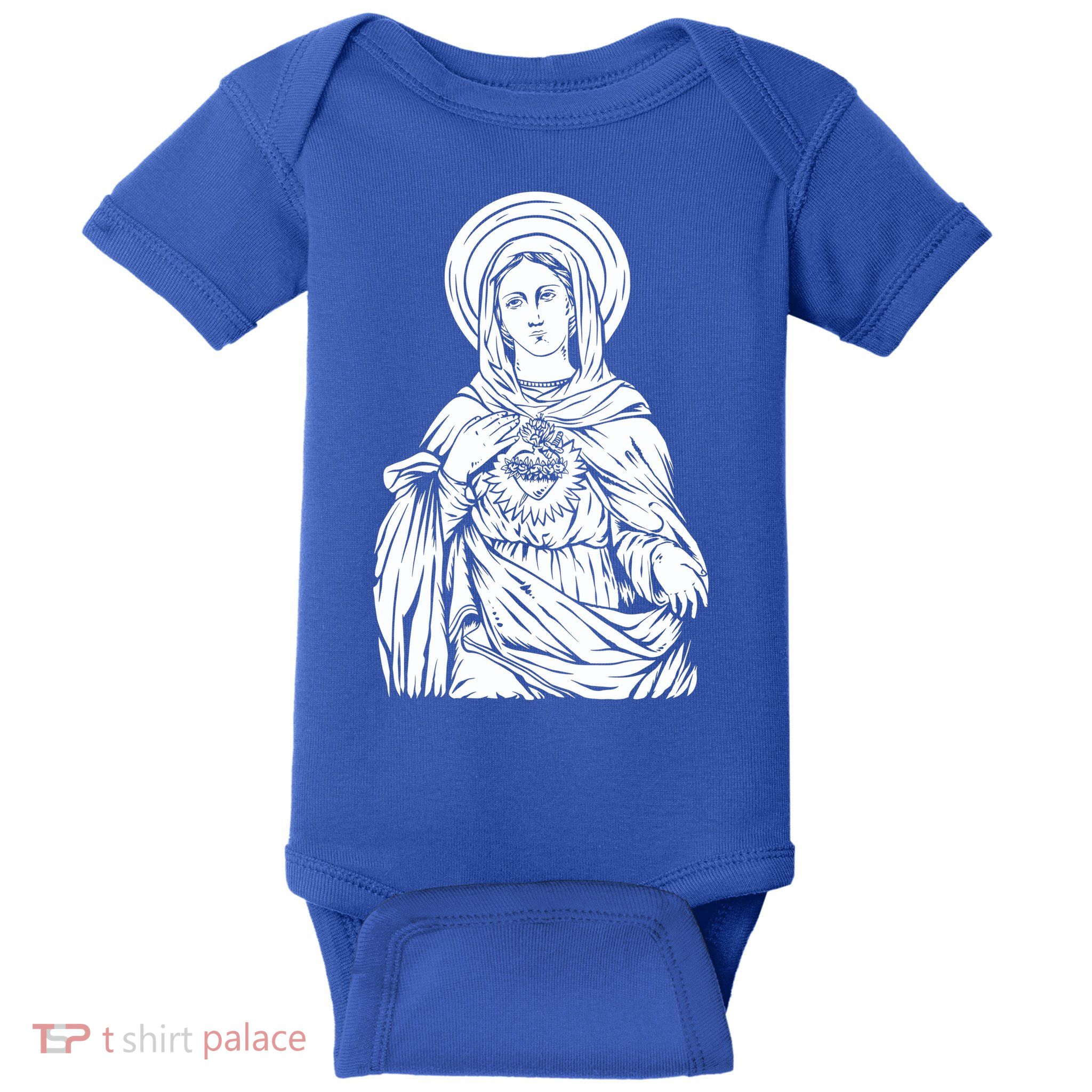 Mother Mary Baby Bodysuit