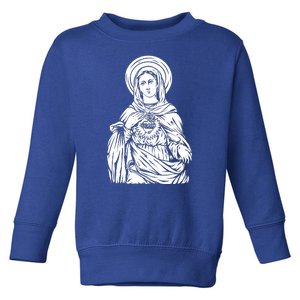 Mother Mary Toddler Sweatshirt