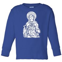 Mother Mary Toddler Long Sleeve Shirt