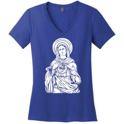 Mother Mary Women's V-Neck T-Shirt