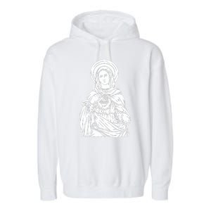 Mother Mary Garment-Dyed Fleece Hoodie