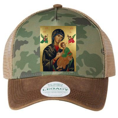 Mother Mary And Jesus Legacy Tie Dye Trucker Hat